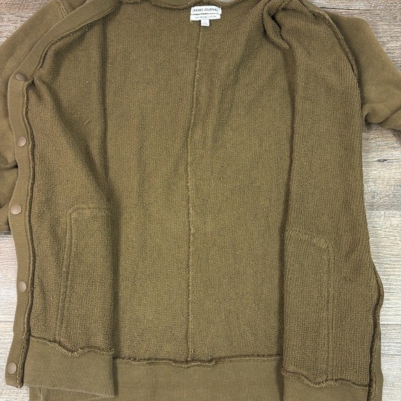 Banks Journal Men’s ZION Cardigan -Olive Size Small - Picture 6 of 10